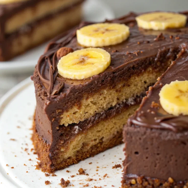 Banana Chocolate Cake