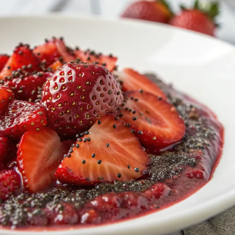 Strawberry Chia Jam With Natural Sweetness | Easy Healthy Homemade Spread