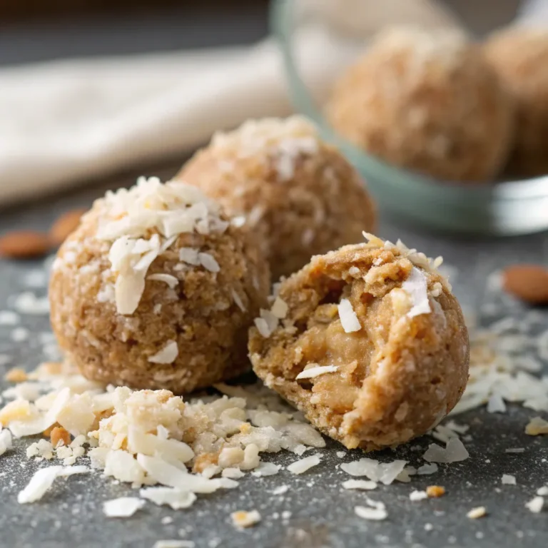 Oats Coconut Energy Balls