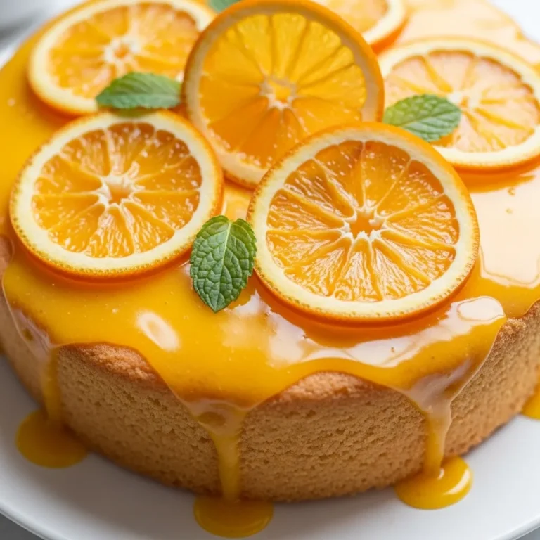 Fresh Orange Cake