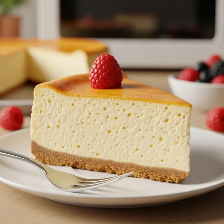 Microwave New York Cheesecake