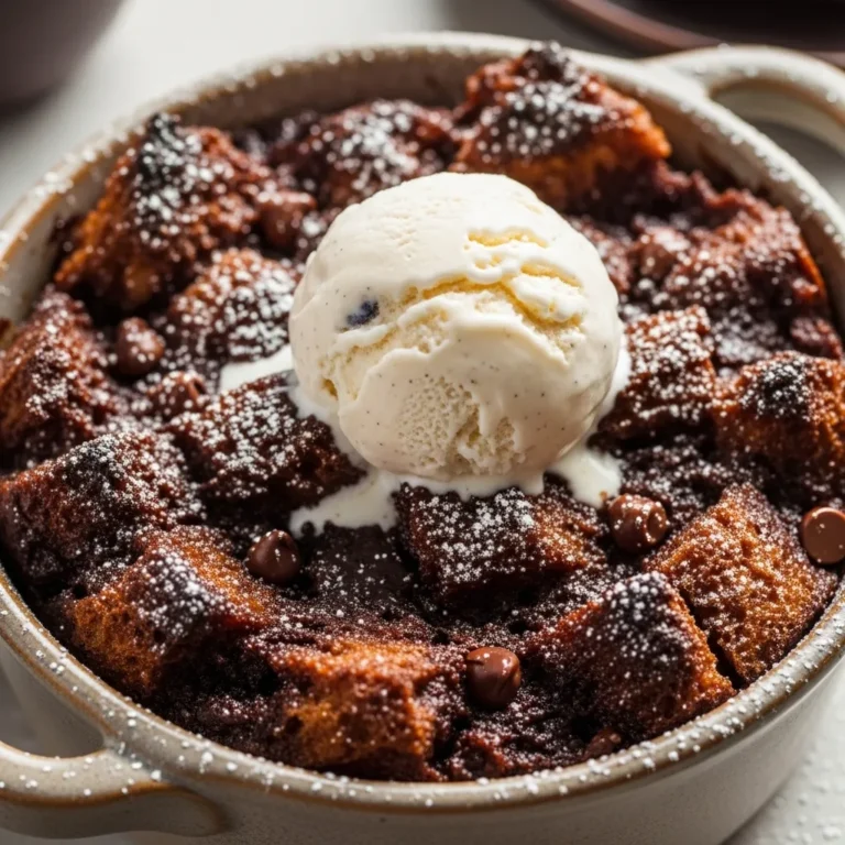 Chocolate Bread Pudding