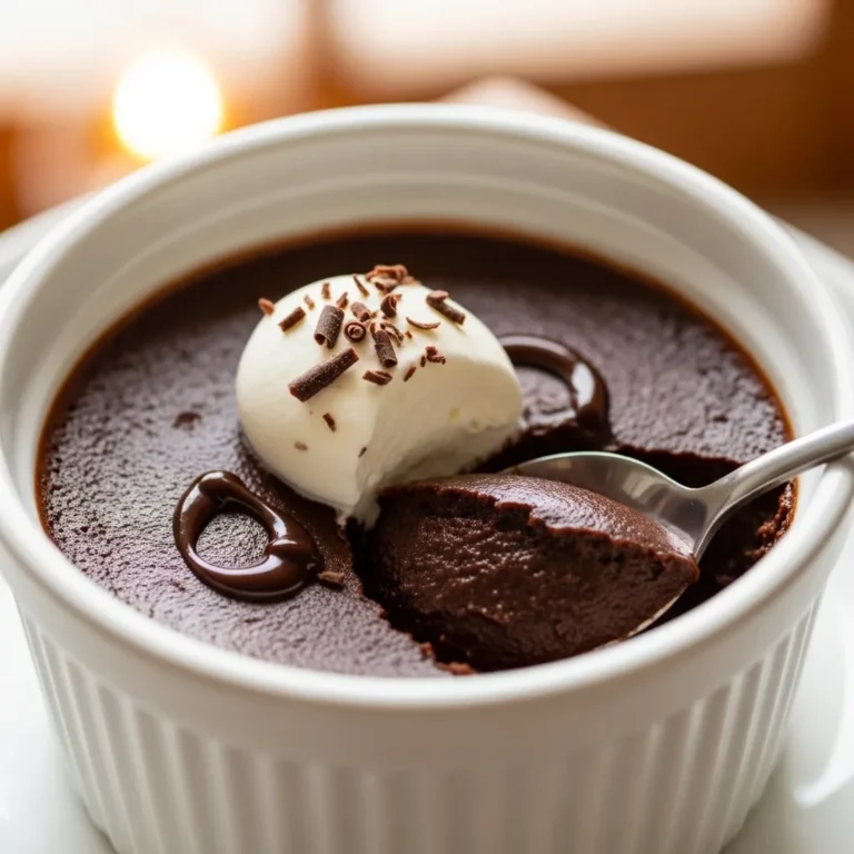 Microwave Chocolate Pudding