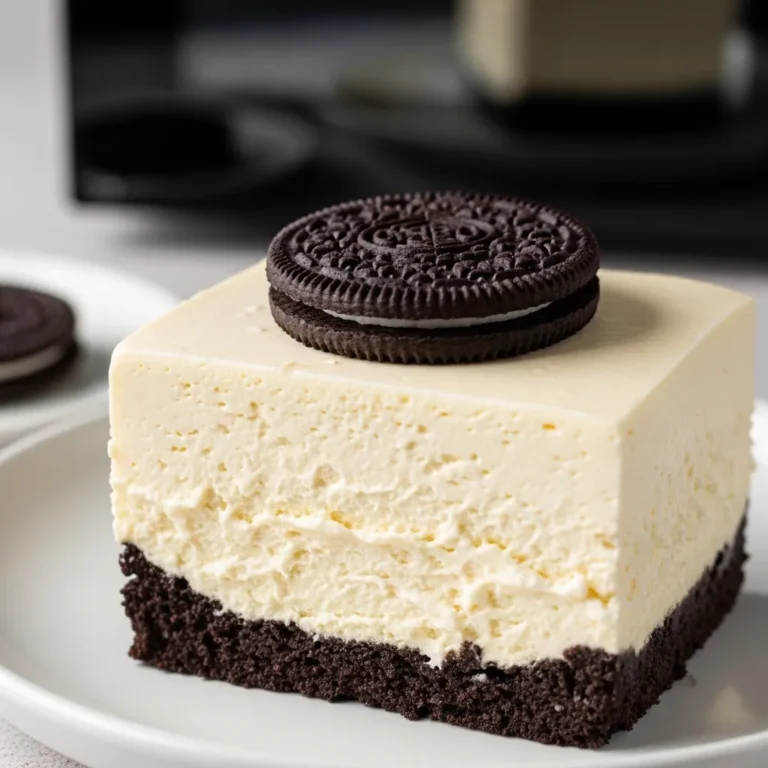 Microwave Oreo Cheesecake