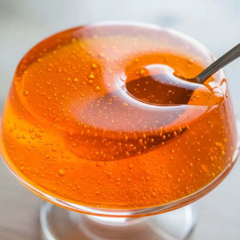Orange Gelatin Dessert