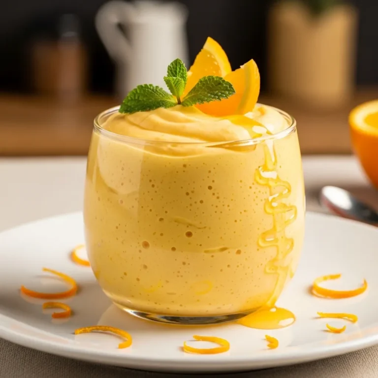 Orange Yogurt Mousse
