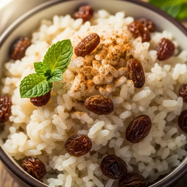 Sweet Rice with Raisins – Grandma Was Right All Along