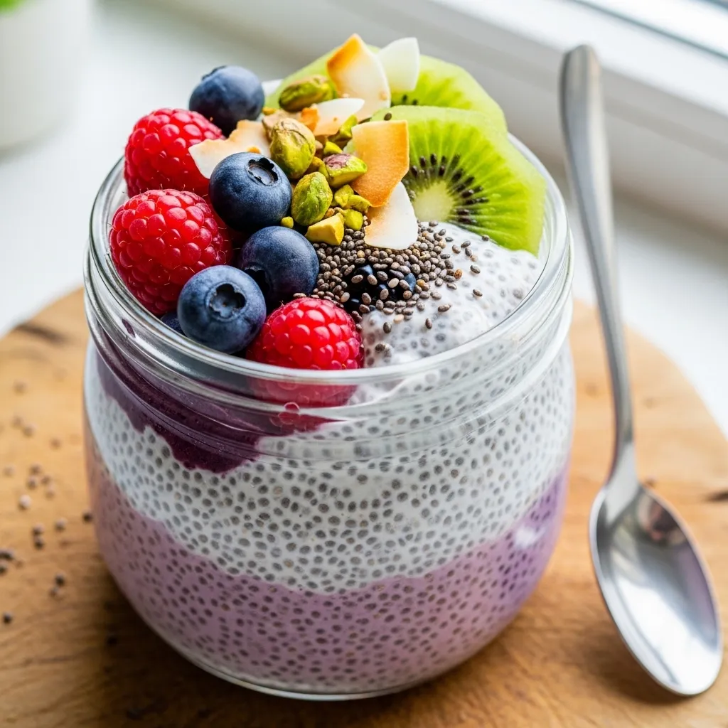 Healthy High Protein Chia Seed Pudding
