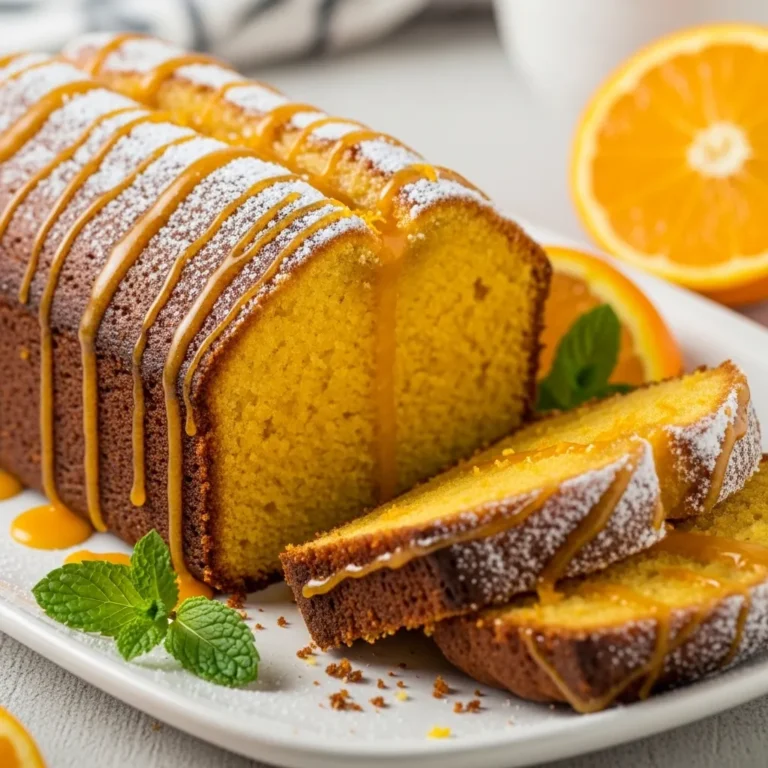 Orange Pound Cake from Scratch