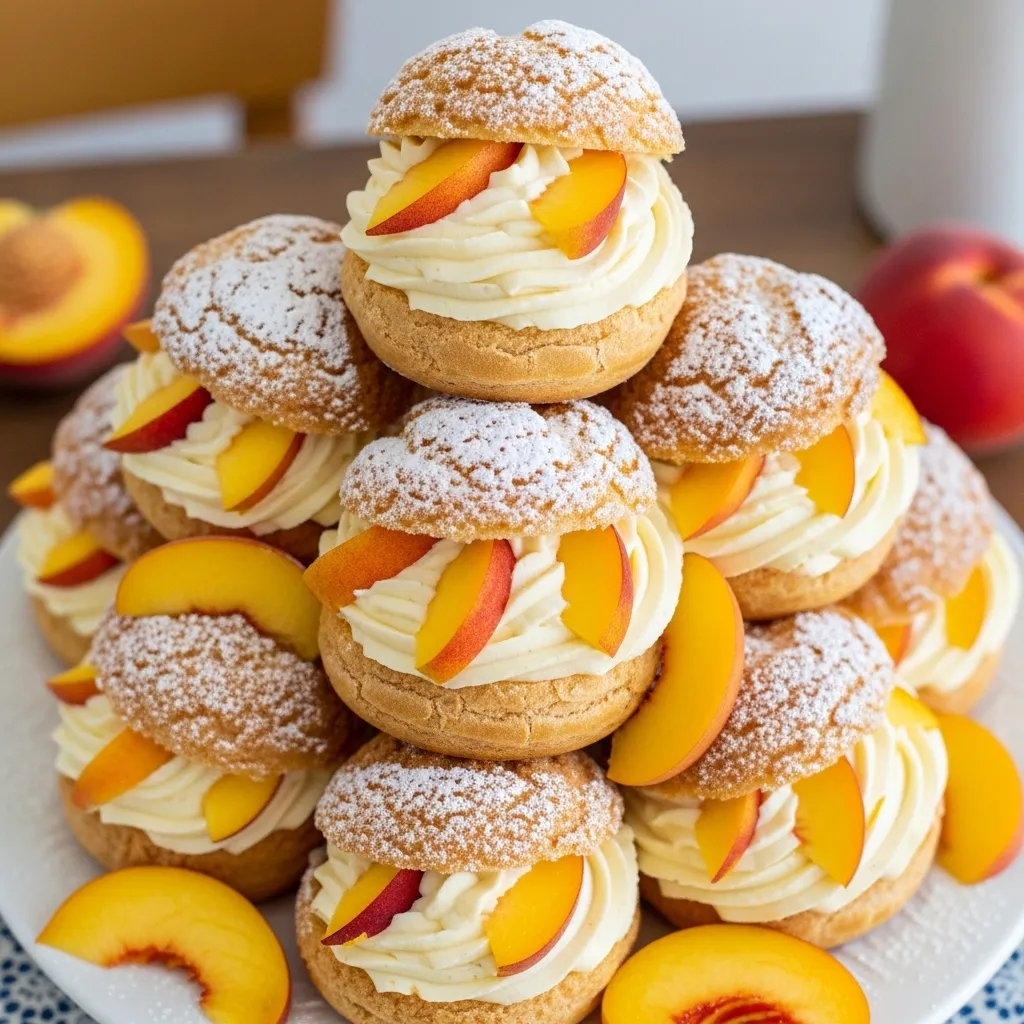 Peach Cream Puff Recipe: Sweet, Puffy, and Totally Irresistible