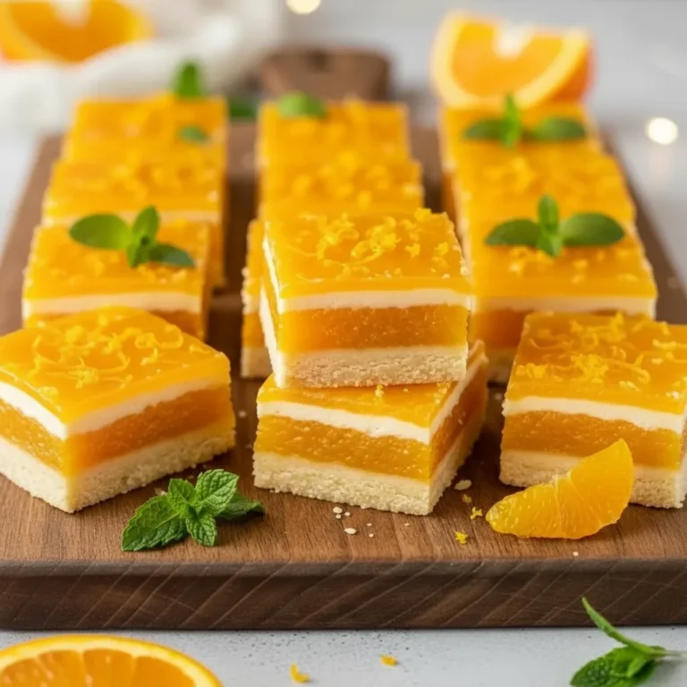 Orange Bars Recipe