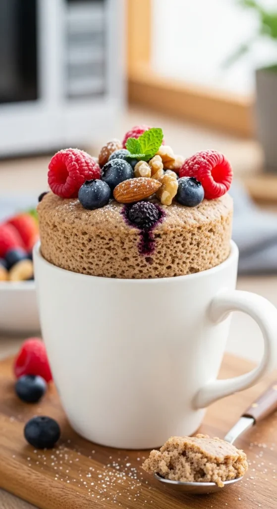 Healthy Ragi Mug Cake