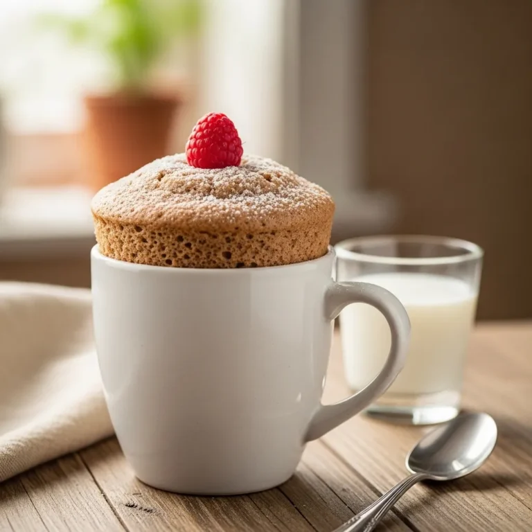 Healthy Ragi Mug Cake
