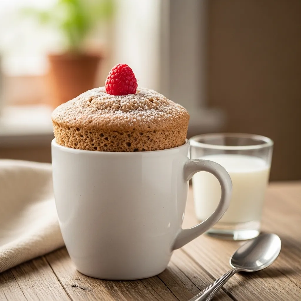 Healthy Ragi Mug Cake