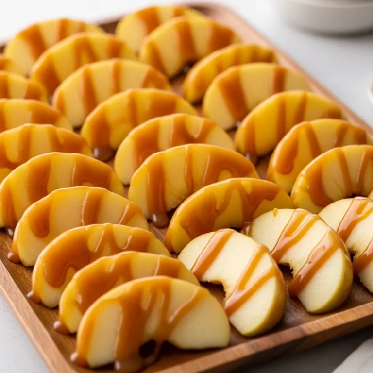Caramel Apple Slices