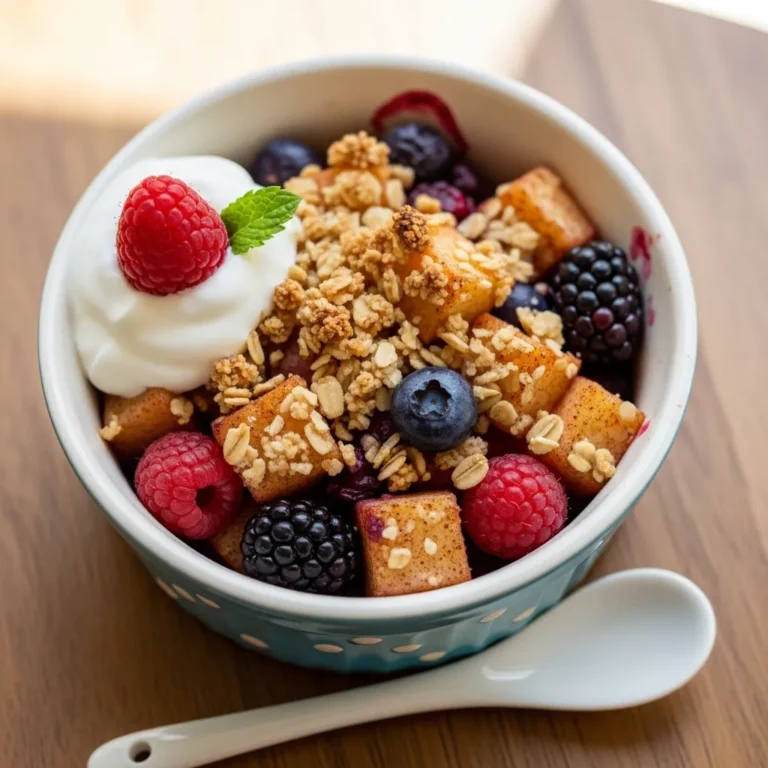 Healthy Microwave Dessert No Banana