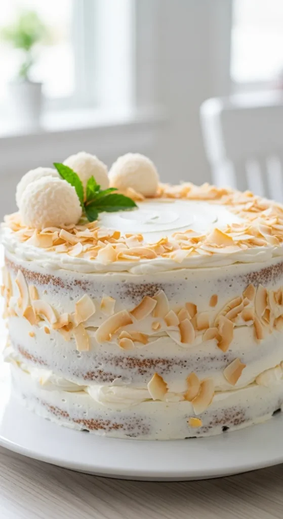 Vegan Coconut Cake Gluten Free