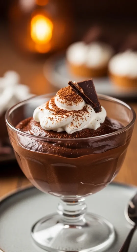Dark Chocolate Mousse Recipe Eggless