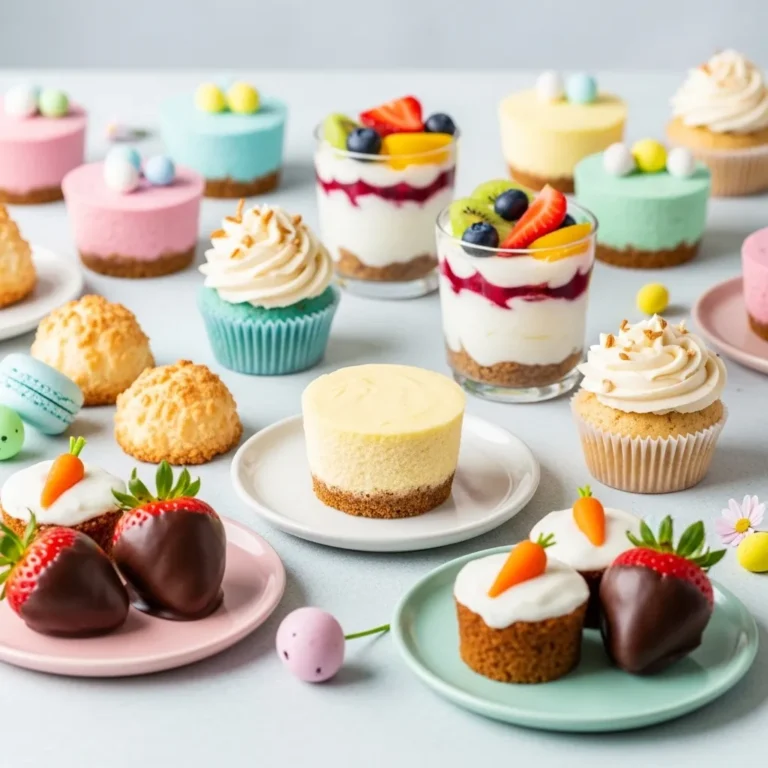 Top 10 Healthy & Light Easter Dessert Recipes (Gluten-Free Options)