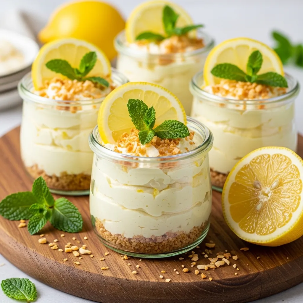 Keto No Bake Lemon