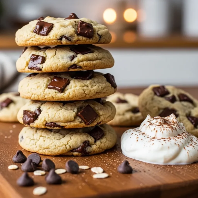 Gluten Free Greek Yogurt Chocolate Chip Cookies