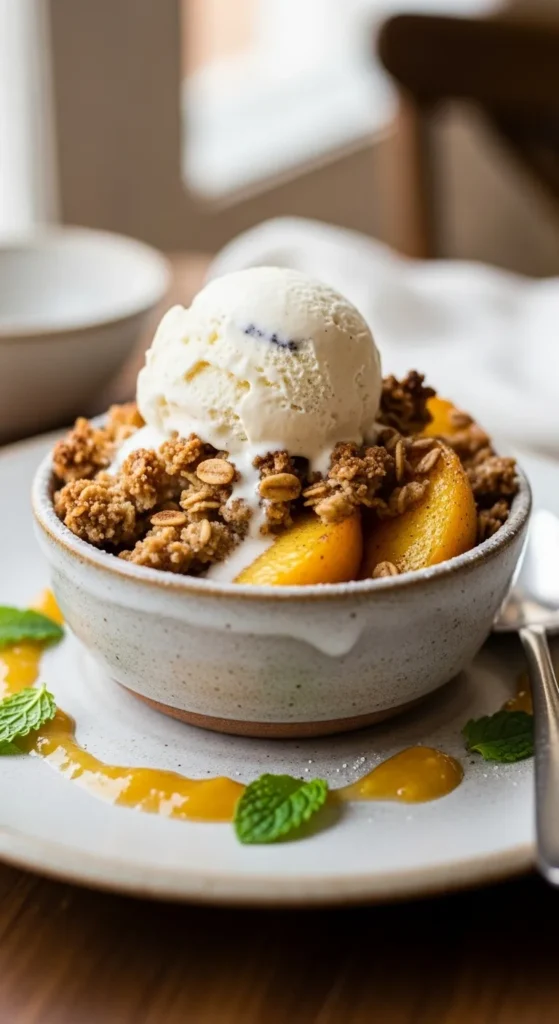 Gluten Free Peach Dessert Ideas
