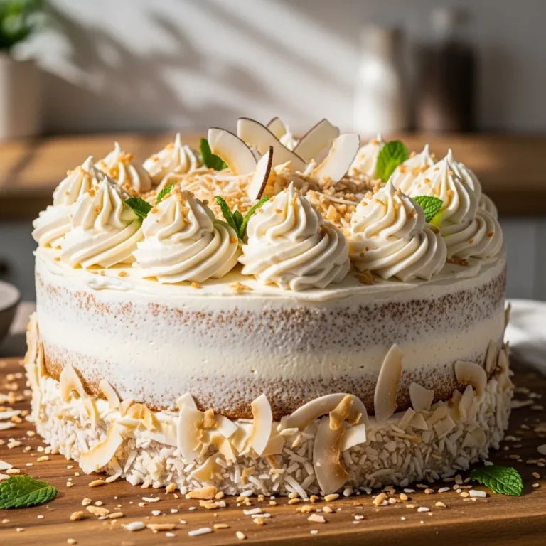 Vegan Coconut Cake Frosting
