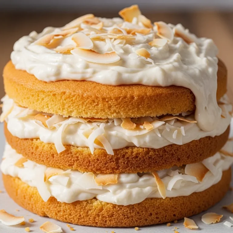 Vegan Coconut Cake Filling