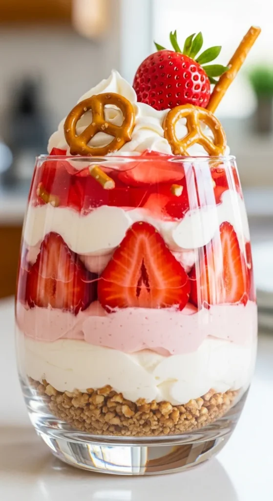 Strawberry Pretzel Dessert Foolproof