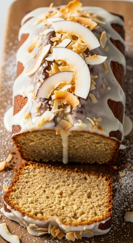Vegan Coconut Cake Loaf