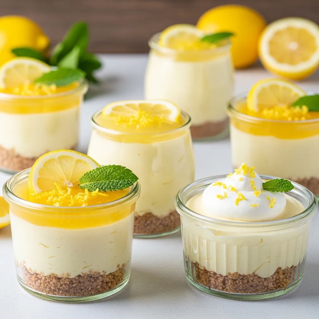 Keto Lemon Desserts No Bake