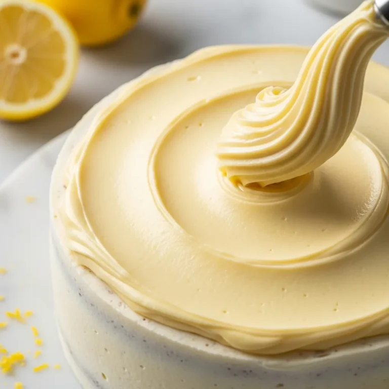 Vegan Lemon Cake Icing