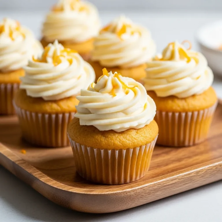 Vegan Orange Cupcakes Recipe