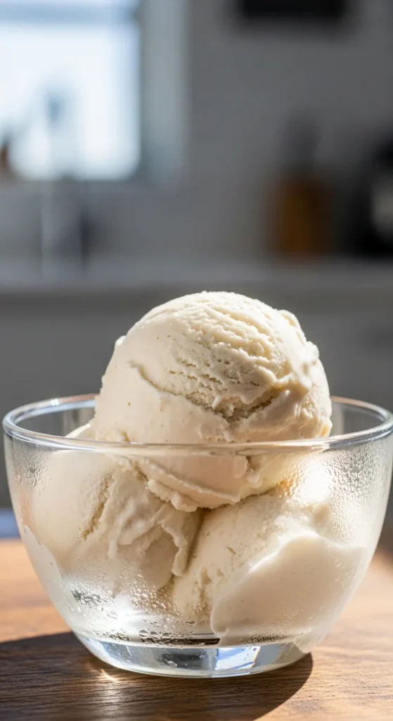 Vegan Vanilla Ice Cream No Coconut