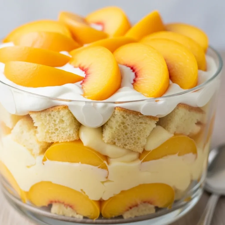 Peach Trifle Recipe