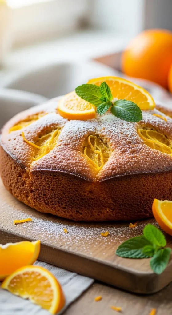 Healthy Orange Cake Recipe