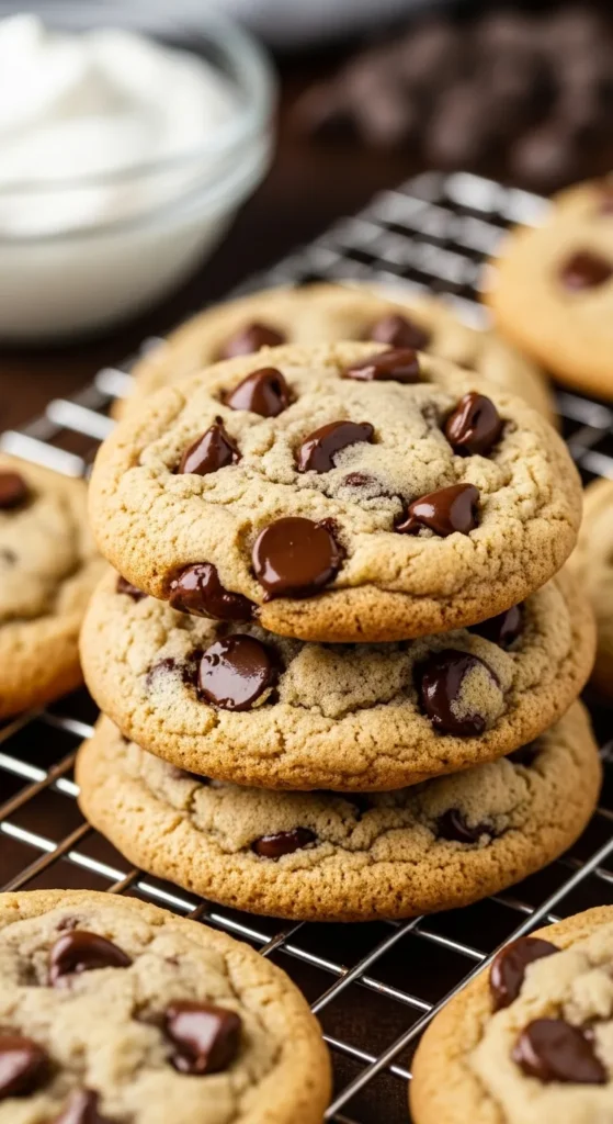 Healthy Greek Yogurt Chocolate Chip Cookies