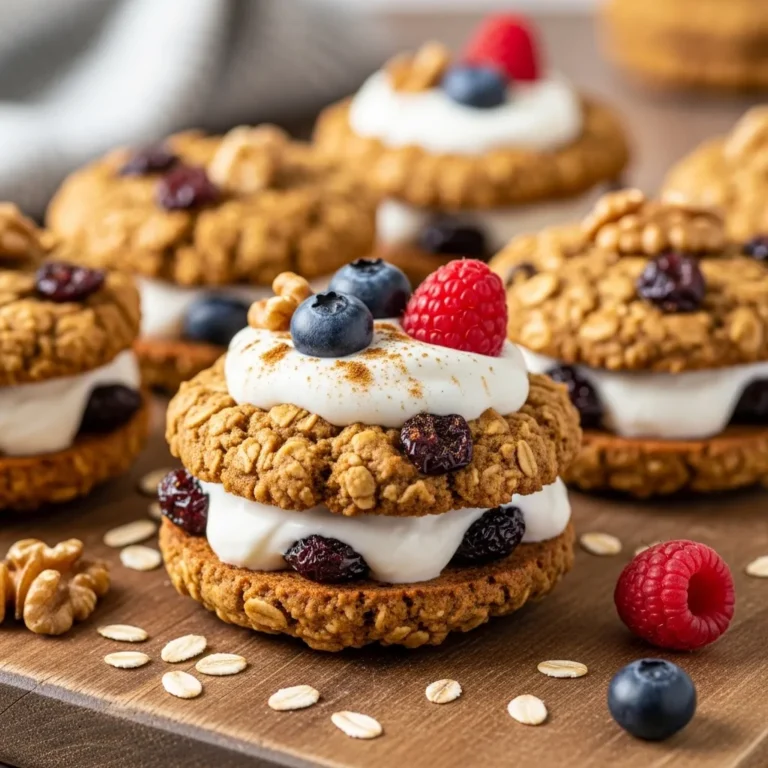 Healthy Oatmeal Cookies with Greek Yogurt