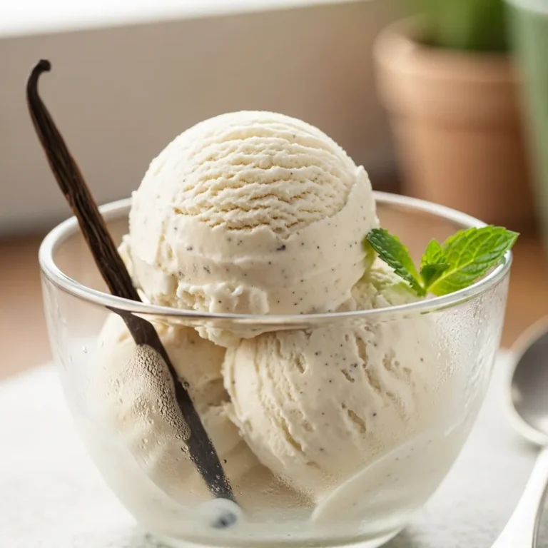Vegan Vanilla Ice Cream No Coconut
