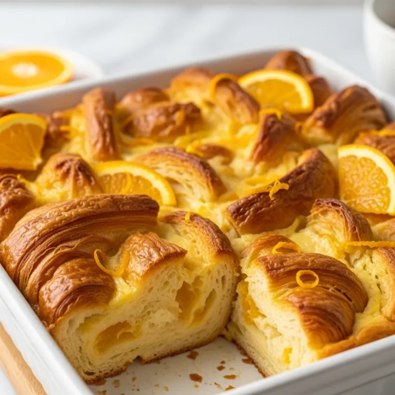 Orange Croissant Bread Pudding: The Ultimate Sweet Breakfast Hack