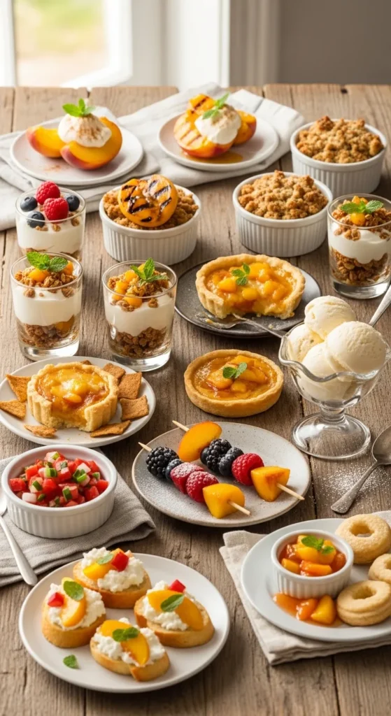 Top 10 Easy 5-Minute Peach Dessert Recipes