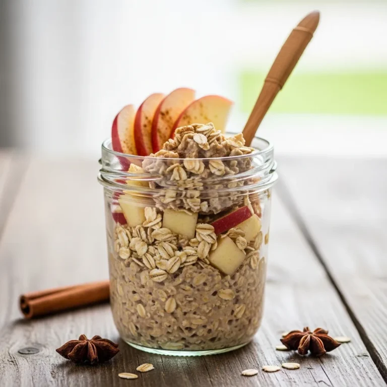 Apple Cinnamon Overnight Oats Healthy Clean Eating