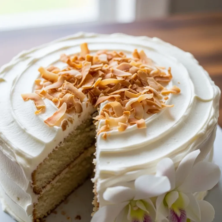Vegan Coconut Cake Frosting