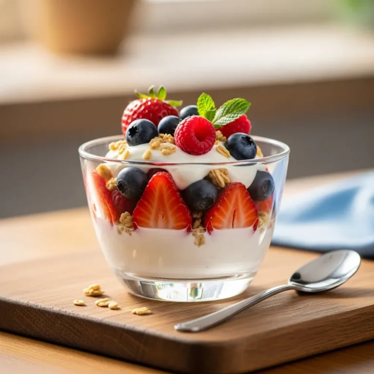 Healthy Dessert for One