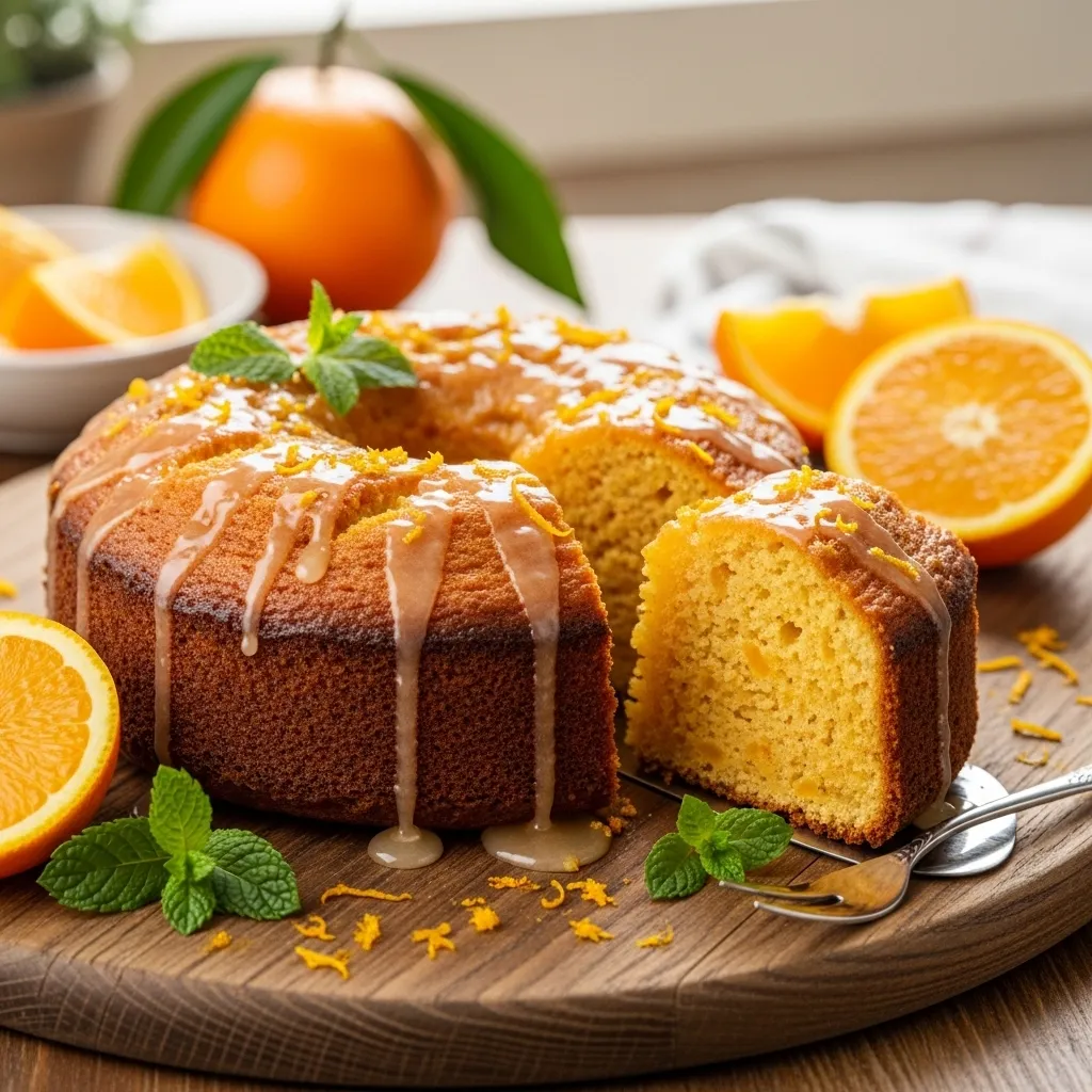 Healthy Orange Cake Recipe