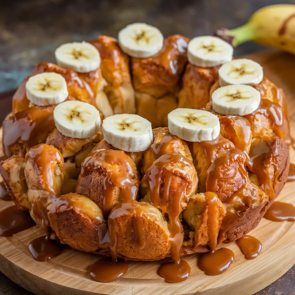 Banana Caramel Monkey Bread