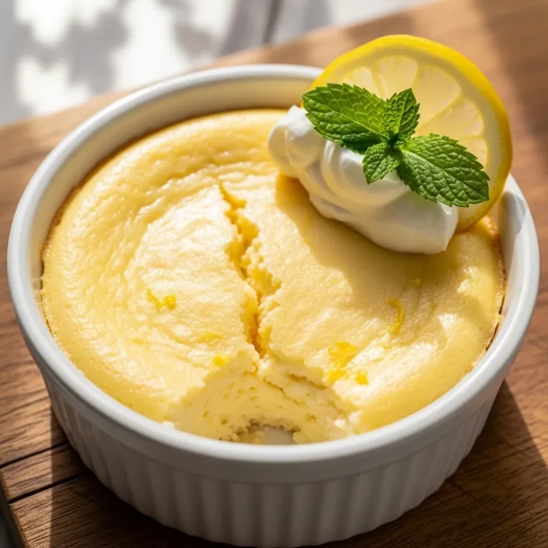 Microwave Lemon Cheesecake